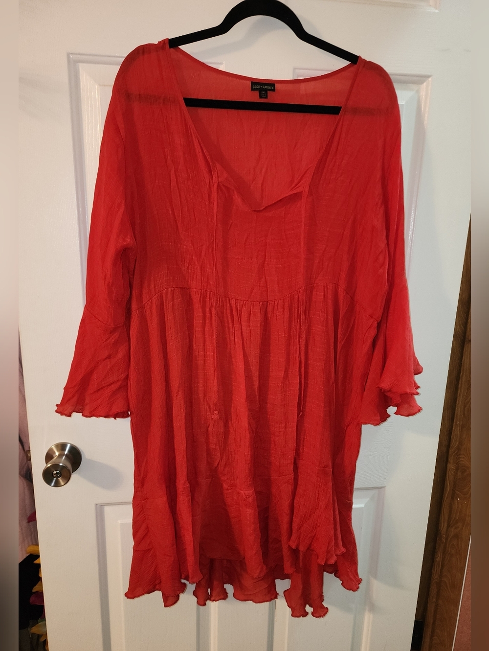 Coco + Carmen Ruffled Dress